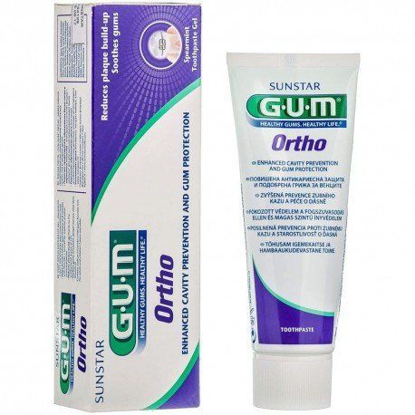 GUM ORTHO, 75мл зубна паста 2090527236 фото