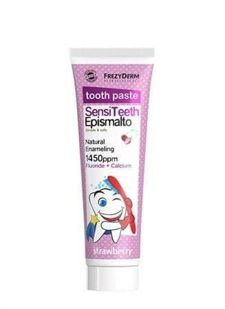 Дитяча зубна паста, Sensiteeth Epismalto Toothpaste (Сенсітеч Еспімалто)1.450ppm. 50 мл. FrezyDerm 2330772584 фото