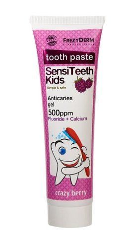 Дитяча зубна паста, Sensiteeth Epismalto Toothpaste(Сенсітеч Еспімалто) 500ppm. 50 мл. FrezyDerm 2330781390 фото