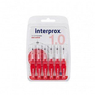 Щітка міжзубна INTERPROX 4G, 1.0 мм, MINICONICAL, 6 шт. 2362066123 фото