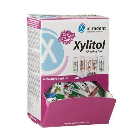 Жувальна гумка з ксилітолом Xylitol Chewing Gum (200 шт), (Miradent) 2224118309 фото
