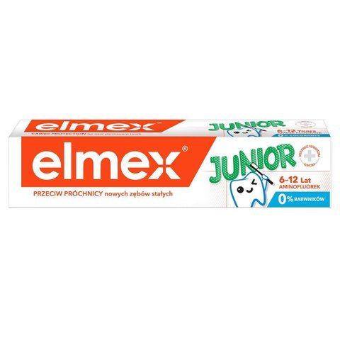 Зубна паста Elmex &laquo;Елмекс&raquo; Junior для дітей 6-12 років від карієсу 2412143007 фото