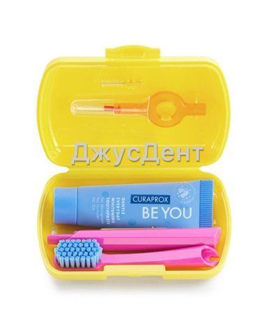 ДОРОЖНІЙ НАБІР Curaprox 'BE YOU' YELLOW (ЖОВТИЙ) 1785757138 фото