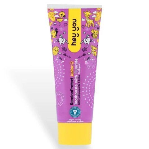 Зубна паста Hey You ReminaProtect Junior Toothpaste 6+ 75мл 2627820628 фото