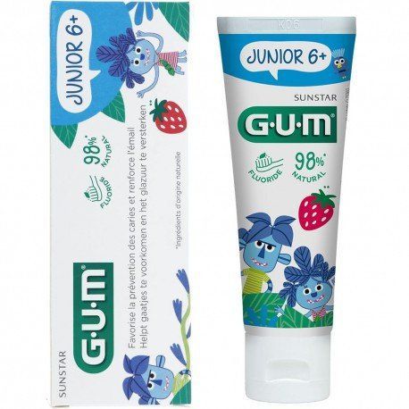 GUM JUNIOR (для дітей від 7 років), 50 мл зубна паста-гель 2022026707 фото