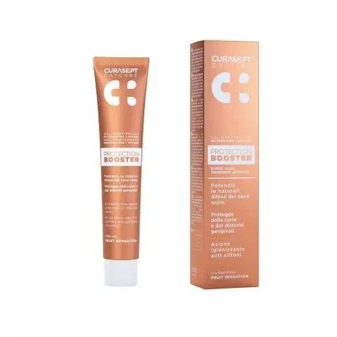 Зубна паста CURASEPT DAYCARE PROTECTION BOOSTER, FRUIT SENSATION, 75 мл 2620329382 фото
