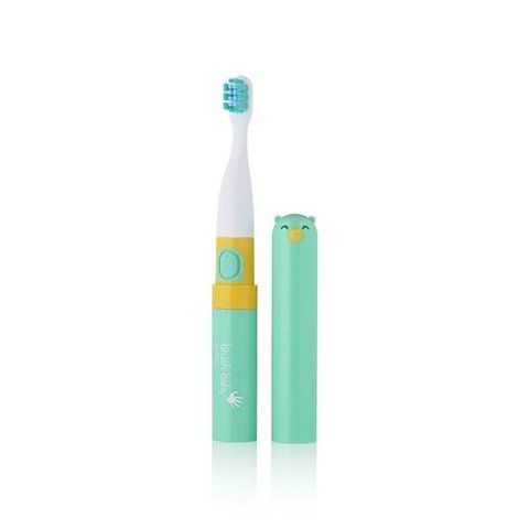 Електрична зубна щітка Go-Kidz Electric Travel Toothbrush - Teal, (Brush-baby) 2217971882 фото
