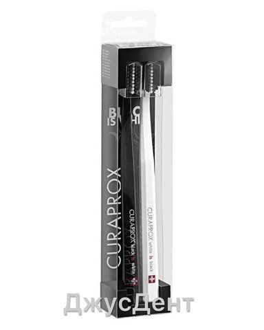 НАБІР ЗУБНИХ ЩІТОК WHITE IS BLACK DUO BLACK ULTRASOFT, ЧОРНІ D 0,10 ММ (2 ШТ.) 1990406358 фото
