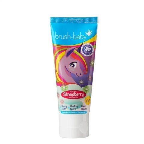 Зубна паста Unicorn Strawberry (3+), (Brush-baby) 2217995044 фото