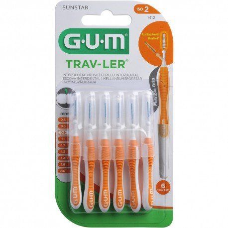 GUM Trav-Ler 0.9 мм міжзубні щітки 2235652255 фото